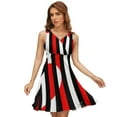 thumbnail image 1 of Black White And Red All Over! Sundress Sleeveless Dress Summer Women Clothes Dress for Women Dresses, 1 of 7