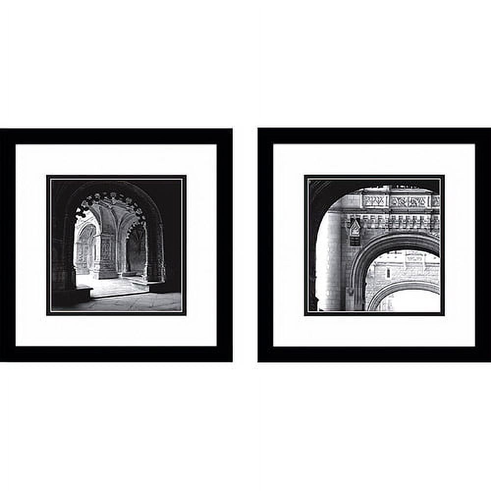 Black & White Archway I Framed Art, Set of 2