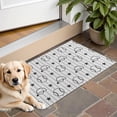 thumbnail image 1 of Black and White Baseball Caps Pattern Door Rugs,Washable Non Slip Door Mats Indoor,Decorative Door Mats,Entry Mat Indoor for Entrance,Bedroom,Kitchen,Bathroom,16"x24", 1 of 6