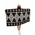 thumbnail image 1 of Black White Boho Beach Towels Oversized Super Absorbent, Modern Western Aztec Abstract Geometric Lightweight Bath Towel Quick Dry Sets For Bathroom/Pool/Rv Camping/Beach Play/Gym Room/Picnic 23"x47", 1 of 8