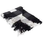 DII Buffalo Check Cotton 50x60-inch Throw Blanket