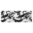 thumbnail image 1 of Black White Camo Digital Shapes Pattern Kitchen Rug Mat,Kitchen Runner Rugs Non Skid Washable,Decorative Kitchen Floor Mats for Kitchen,Sink,Laundry,17"x47.2", 1 of 7