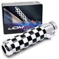 thumbnail image 1 of Black/White Checker Pattern Style Alloy Metal Handbrake Handle Grip For Gen1/Gen2 MINI Cooper R50 R52 R53 R55 R56 R57 R58 R59, 1 of 9