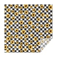 thumbnail image 1 of Black White Checker Sunflower Pattern Square Tablecloth,Waterproof Square Table Cover,Wipeable Spillproof Washable Table Cover for Home Kitchen Party Decor 52"x52"(132x132cm), 1 of 6