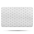thumbnail image 1 of Black White Checkerboard Checkered Pattern Bathroom Rugs Mat,Non Slip Microfiber Bathroom Rug,Rubber Backing,Soft Bathroom Mats for Bathroom Floor,Tub and Shower,17x27in(43x68cm), 1 of 5