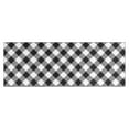 thumbnail image 1 of Black White Checkerboard Checkered Pattern Kitchen Rug Mat,Kitchen Runner Rugs Non Skid Washable,Decorative Kitchen Floor Mats for Kitchen,Sink,Laundry,17"X47", 1 of 5