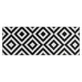 thumbnail image 1 of Black White Checkerboard Checkered Pattern Kitchen Rug Mat,Kitchen Runner Rugs Non Skid Washable,Decorative Kitchen Floor Mats for Kitchen,Sink,Laundry,17"X47", 1 of 5