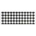 thumbnail image 1 of Black and White Checkerboard Checkered Pattern Kitchen Rug Mat,Kitchen Runner Rugs Non Skid Washable,Decorative Kitchen Floor Mats for Kitchen,Sink,Laundry,17"X47", 1 of 5