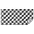 thumbnail image 1 of Black White Checkerboard Checkered Pattern Rectangle Tablecloth 60"x120",Waterproof Polyester Rectangle Table Cloth, Wipeable Spillproof Polyester Tablecloth for Dining, Camping, Indoor and Outdoor, 1 of 6