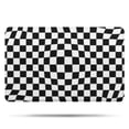thumbnail image 1 of Black and White Checkered Pattern Bathroom Rugs Mat,Non Slip Microfiber Bathroom Rug,Rubber Backing,Soft Bathroom Mats for Bathroom Floor,Tub and Shower,20x32in(50x80cm), 1 of 5