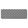 thumbnail image 1 of Black and White Checkered Pattern Kitchen Rug Mat,Kitchen Runner Rugs Non Skid Washable,Decorative Kitchen Floor Mats for Kitchen,Sink,Laundry,17"x47.2", 1 of 7