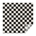 thumbnail image 1 of Black and White Checkered Pattern Square Tablecloth,Waterproof Square Table Cover,Wipeable Spillproof Washable Table Cover for Home Kitchen Party Decor 52"x52"(132x132cm), 1 of 6