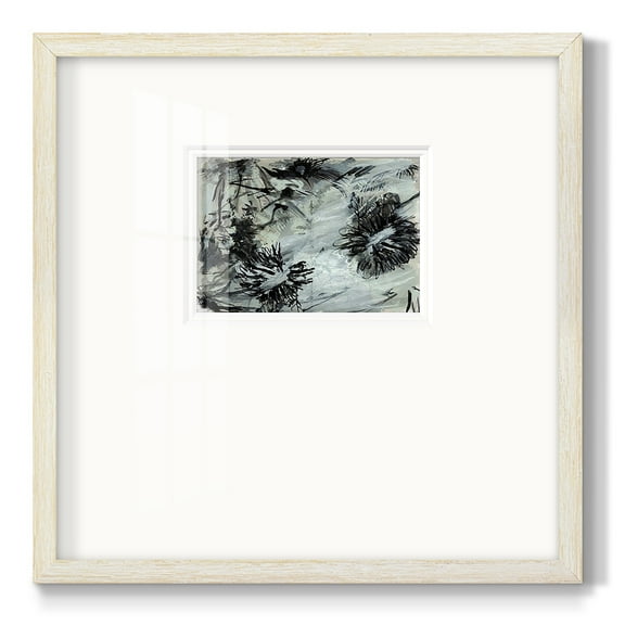 Black & White Chinois IPremium Framed Print