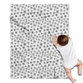 thumbnail image 1 of Black and White Christmas Snowflake Pattern Blanket,Comfortable Soft Flannel Throw Blanket,All Season,Warm Lightweight Blankets for Sofa Bed Couch Living Room Chair,30"x40", 1 of 4