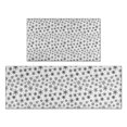 thumbnail image 1 of Black and White Christmas Snowflake Pattern Kitchen Rugs Sets Of 2,Anti Fatigue Kitchen Mat Rugs Non Slip Washable,Decorative Kitchen Floor Mats for Kitchen,Sink,Laundry,17"x30"+17"x47", 1 of 7