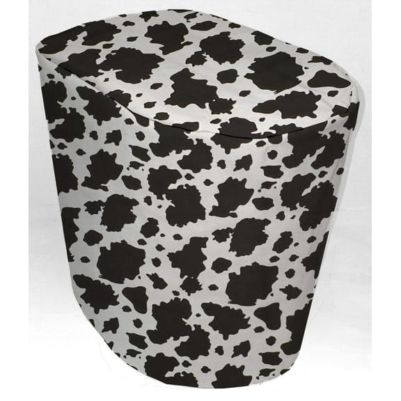 Black & White Cow Spots Cover Compatible with Keurig Coffee Maker (All Cow Spots, Other Models (See Sizing Chart))