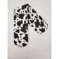 thumbnail image 1 of Black & White Cow Spots Double Oven Mitt by Penny's Needful Things, 1 of 1