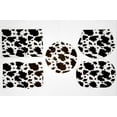 thumbnail image 1 of Black & White Cow Spots Placemats by Penny's Needful Things (Oval - Set of 2), 1 of 2