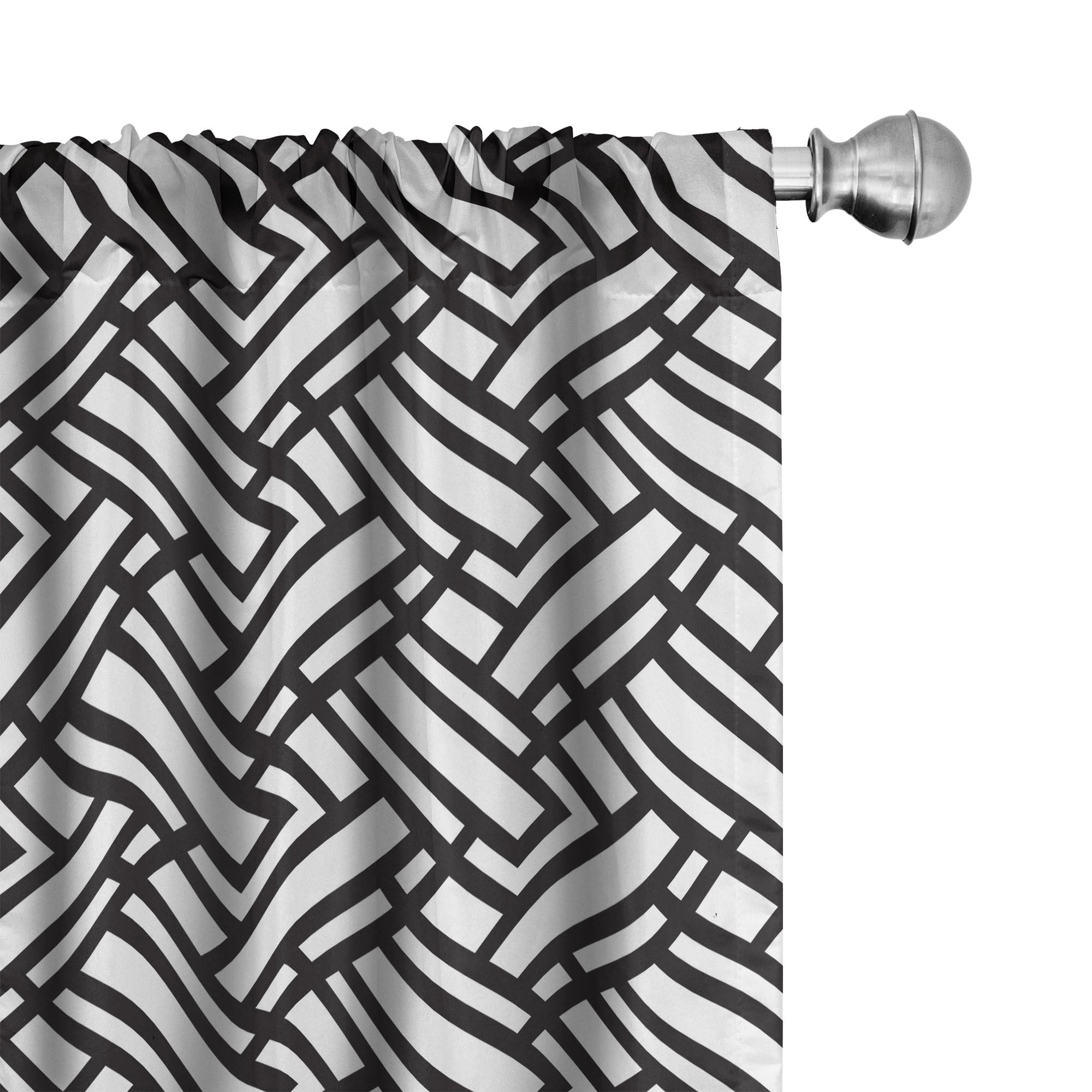 black-and-white-curtains-monochrome-interlocking-stripes-pattern-with