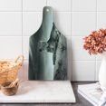 thumbnail image 1 of Black and White Cutting Board, Wild Lioness on Desert Sand Dunes Animal Safari Image Print, Decorative Tempered Glass Cutting and Serving Board, Wine Bottle Shape, Black White Grey, by Ambesonne, 1 of 1