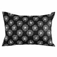thumbnail image 1 of Black White Dandelion Throw Pillow Cover 20 x 26 Inch Decorative Pillow Cover Farmhouse Botanical Blossom Lumbar Pillowcase Seasonal Rectangle Cushion Case for Couch Sofa Bed Living Room, 1 of 7