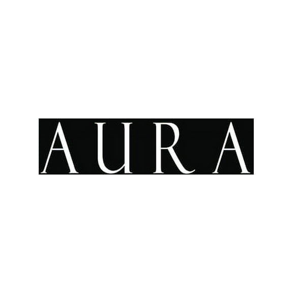 Aura: Black and White Decorative Book to Stack Together on Coffee Tables, Bookshelves and Interior Design - Add Bookish Charm Decor to Your Home - Stack Deco Books together to create Your unique Fashi