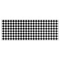 thumbnail image 1 of Black White Diamond Checkered Pattern Kitchen Rug Mat,Kitchen Runner Rugs Non Skid Washable,Decorative Kitchen Floor Mats for Kitchen,Sink,Laundry,17"X47", 1 of 5