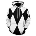 thumbnail image 1 of Black White Diamonds 3d Sweatshirts Hoodie Fashion Casual Personality Men's Women Street Hoodie Pullovers Long Sleeve Comfortable Top, 1 of 6