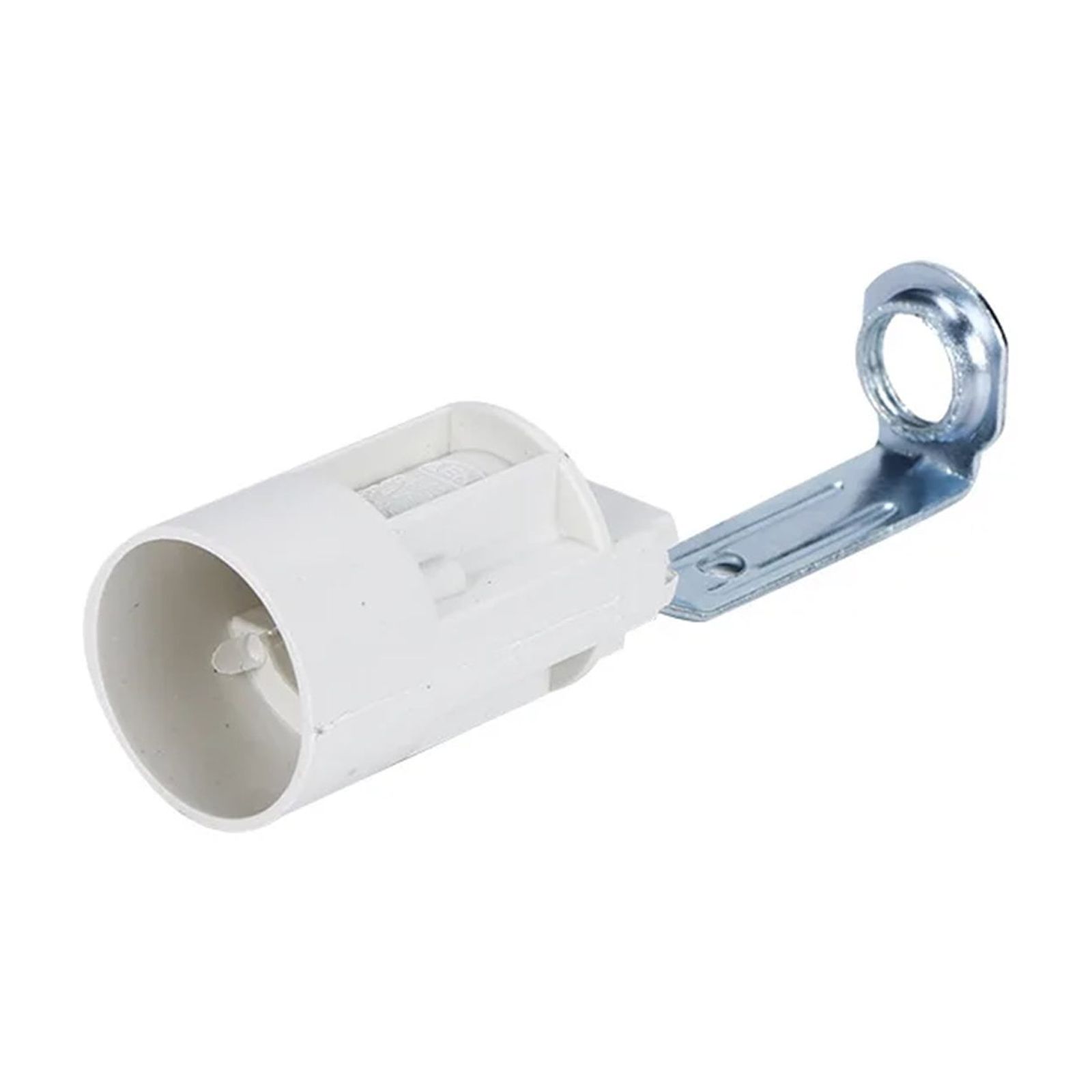 Black White E14 E27 Screw Lamp Holder Table Floor LED Light Head Socket ...