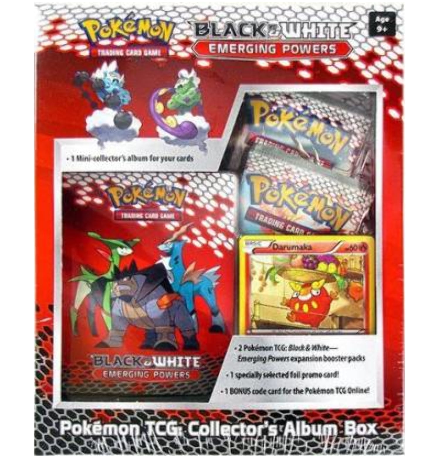 Pokemon Black & White Emerging Powers Mini Collector's Album Box - Walmart  Business Supplies