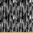 thumbnail image 1 of Black and White Fabric by the Yard, Barcode Pattern Abstraction Vertical Stripes in Grayscale Colors, Upholstery Fabric for Dining Chairs Home Decor Accents, Black Grey White by Ambesonne, 1 of 4
