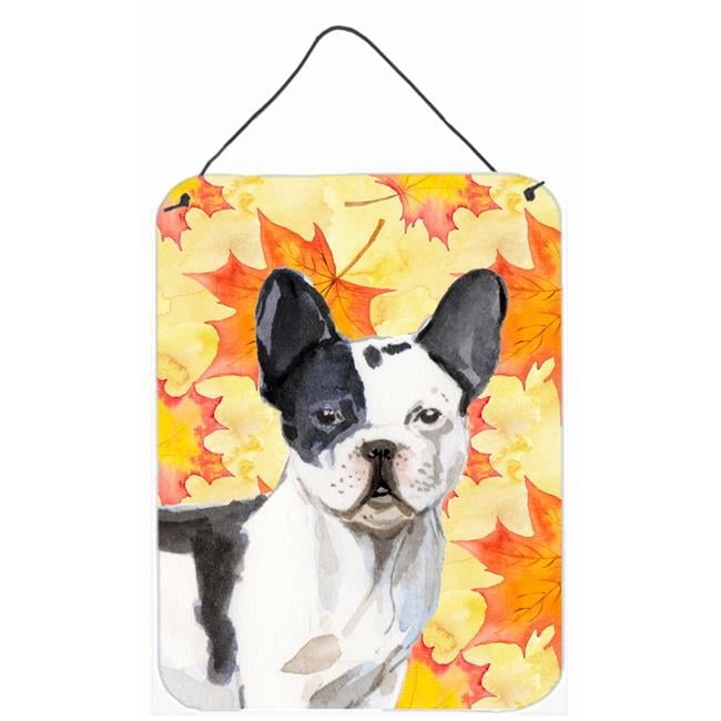 Carolines Treasures BB9949DS1216 French Bulldog Fall Wall or Door