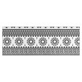 thumbnail image 1 of Black and White Geometric Boho Pattern Kitchen Rug Mat,Kitchen Runner Rugs Non Skid Washable,Decorative Kitchen Floor Mats for Kitchen,Sink,Laundry,17"X47", 1 of 5