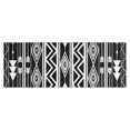 thumbnail image 1 of Black and White Geometric Boho Pattern Kitchen Rug Mat,Kitchen Runner Rugs Non Skid Washable,Decorative Kitchen Floor Mats for Kitchen,Sink,Laundry,17"X47", 1 of 5