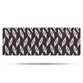 thumbnail image 1 of Black White Geometric Pattern Bathroom Rugs Mat,Non Slip Microfiber Bathroom Rug,Rubber Backing,Soft Bathroom Mats for Bathroom Floor,Tub and Shower,47x17in(120x43cm), 1 of 3
