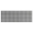 thumbnail image 1 of Black White Gingham Checkered Pattern Kitchen Rug Mat,Kitchen Runner Rugs Non Skid Washable,Decorative Kitchen Floor Mats for Kitchen,Sink,Laundry,17"X47", 1 of 5