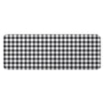 thumbnail image 1 of Black White Gingham Checkered Pattern Kitchen Rug Mat,Kitchen Runner Rugs Non Skid Washable,Decorative Kitchen Floor Mats for Kitchen,Sink,Laundry,17"x47.2", 1 of 7