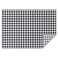 thumbnail image 1 of Black White Gingham Checkered Pattern Rectangle Tablecloth 60"x84",Waterproof Polyester Rectangle Table Cloth, Wipeable Spillproof Polyester Tablecloth for Dining, Camping, Indoor and Outdoor, 1 of 5