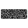 thumbnail image 1 of Black and White Giraffe Pattern Kitchen Rug Mat,Kitchen Runner Rugs Non Skid Washable,Decorative Kitchen Floor Mats for Kitchen,Sink,Laundry,17"x47.2", 1 of 7