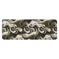 thumbnail image 1 of Black White Gold Marble Pattern Kitchen Rug Mat,Kitchen Runner Rugs Non Skid Washable,Decorative Kitchen Floor Mats for Kitchen,Sink,Laundry,17"x47.2", 1 of 7