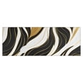 thumbnail image 1 of Black White Gold Marble Pattern Kitchen Rug Mat,Kitchen Runner Rugs Non Skid Washable,Decorative Kitchen Floor Mats for Kitchen,Sink,Laundry,17"X47", 1 of 5