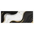 thumbnail image 1 of Black White Gold Marble Pattern Kitchen Rug Mat,Kitchen Runner Rugs Non Skid Washable,Decorative Kitchen Floor Mats for Kitchen,Sink,Laundry,17"X47", 1 of 5