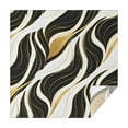 thumbnail image 1 of Black White Gold Marble Pattern Square Tablecloth,Waterproof Square Table Cover,Wipeable Spillproof Washable Table Cover for Home Kitchen Party Decor 52"x52"(132x132cm), 1 of 6