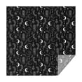 thumbnail image 1 of Black White Gothic Dreamcatcher Moon Star Pattern Square Tablecloth,Waterproof Square Table Cover,Wipeable Spillproof Washable Table Cover for Home Kitchen Party Decor 52"x52"(132x132cm), 1 of 6