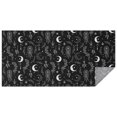 thumbnail image 1 of Black White Gothic Dreamcatcher Moon Star Rectangle Tablecloth 60"x120",Waterproof Polyester Rectangle Table Cloth, Wipeable Spillproof Polyester Tablecloth for Dining, Camping, Indoor and Outdoor, 1 of 5