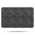 thumbnail image 1 of Black White Gothic Witch Skull Pattern Bathroom Rugs Mat,Non Slip Microfiber Bathroom Rug,Rubber Backing,Soft Bathroom Mats for Bathroom Floor,Tub and Shower,17x27in(43x68cm), 1 of 5