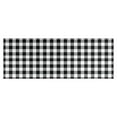 thumbnail image 1 of Black White and Gray Checkerboard Pattern Kitchen Rug Mat,Kitchen Runner Rugs Non Skid Washable,Decorative Kitchen Floor Mats for Kitchen,Sink,Laundry,17"X47", 1 of 5