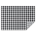 thumbnail image 1 of Black White and Gray Checkerboard Pattern Rectangle Tablecloth 60"x84",Waterproof Polyester Rectangle Table Cloth, Wipeable Spillproof Polyester Tablecloth for Dining, Camping, Indoor and Outdoor, 1 of 5