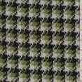 thumbnail image 1 of Black/White/Green Houndstooth Wool Jacketing, Fabric Sold By the Yard, 1 of 1