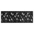 thumbnail image 1 of Black White Halloween Hand Tarot Bat Pattern Kitchen Rug Mat,Kitchen Runner Rugs Non Skid Washable,Decorative Kitchen Floor Mats for Kitchen,Sink,Laundry,17"X47", 1 of 5